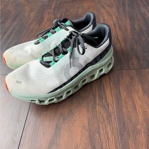 On Running Cloudstratus in Gray and Mint